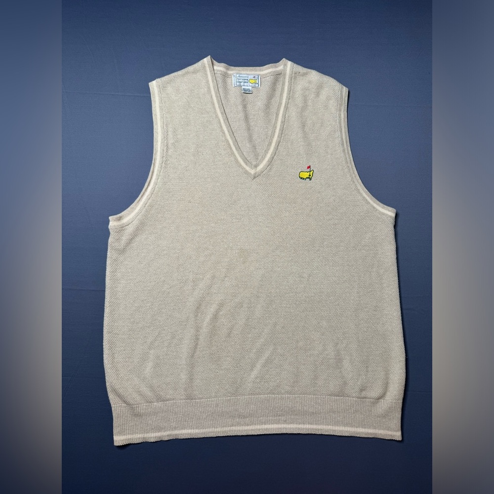 slazenger Augusta national golf shop Masters logo neutral mens golf vest large